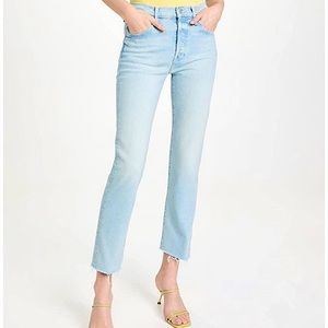 MOTHER size 27 - The Scrapper Cuff Ankle Fray Jeans (in lonely hearts club)
